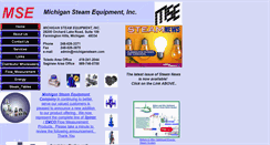 Desktop Screenshot of michigansteam.com